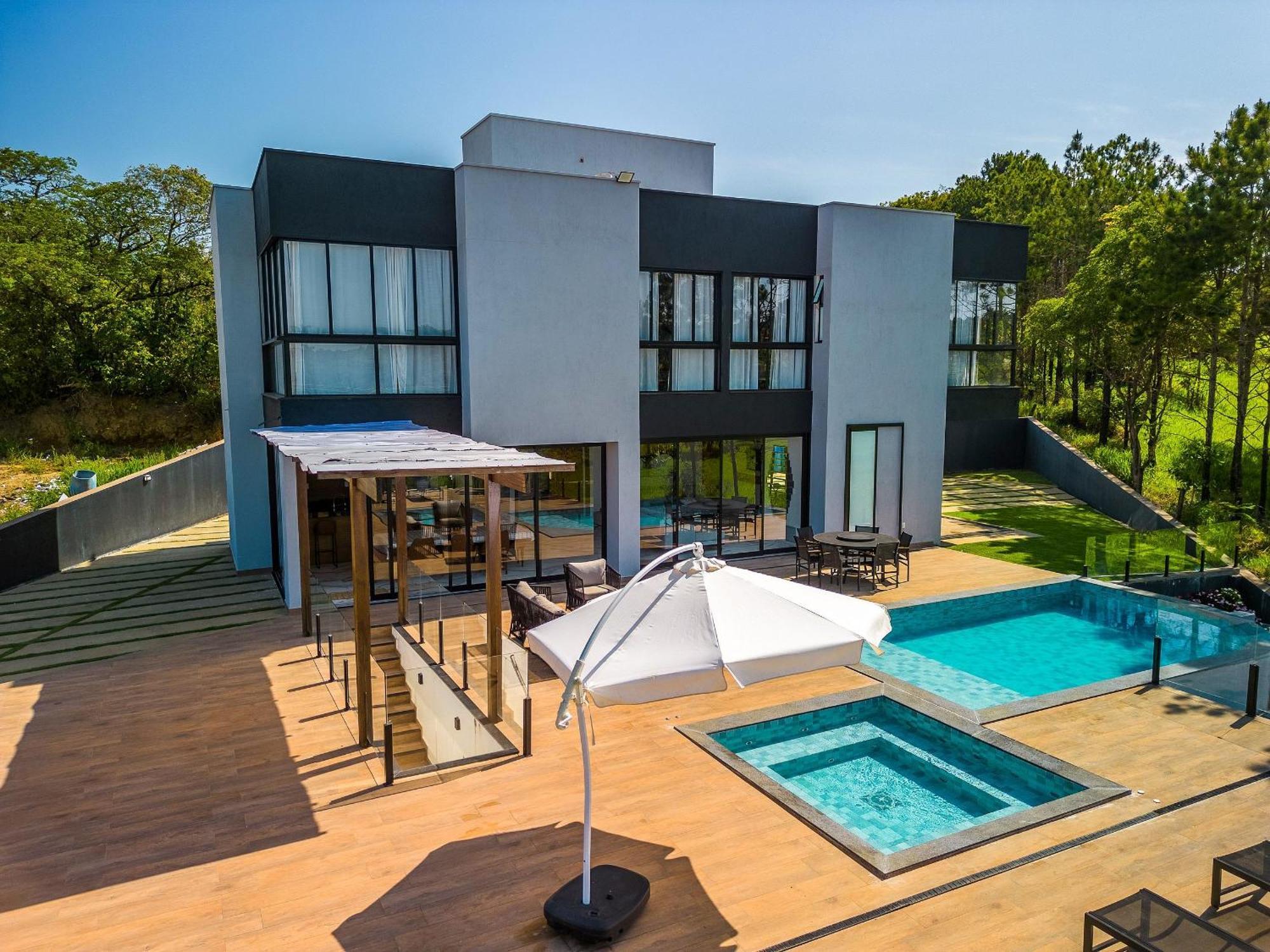 Pousada Com Piscina, Jacuzzi E Com Vista Em Capitolio - Casa Decore Ngoại thất bức ảnh