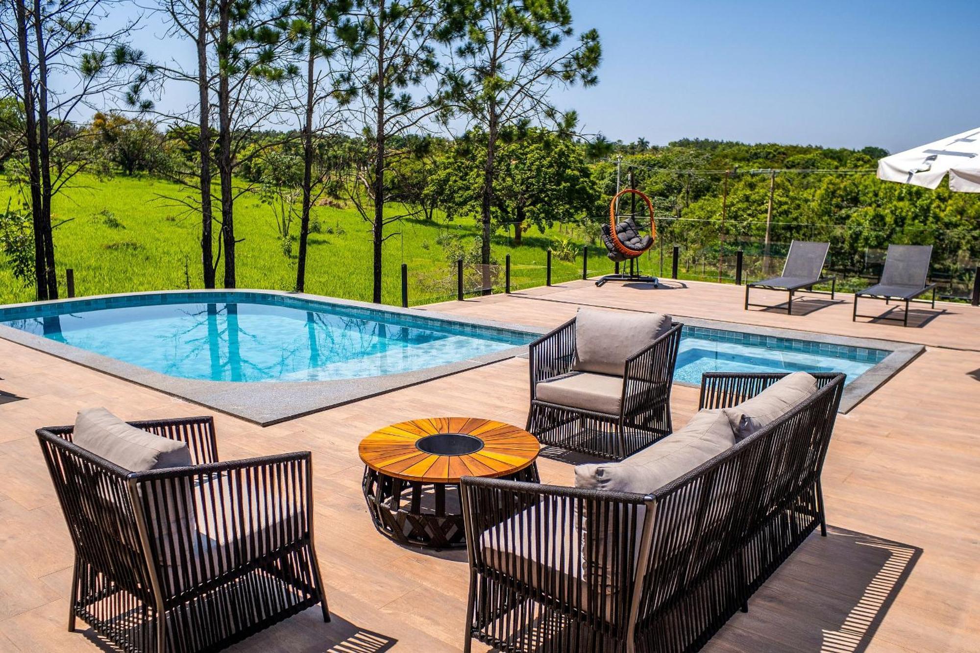Pousada Com Piscina, Jacuzzi E Com Vista Em Capitolio - Casa Decore Ngoại thất bức ảnh