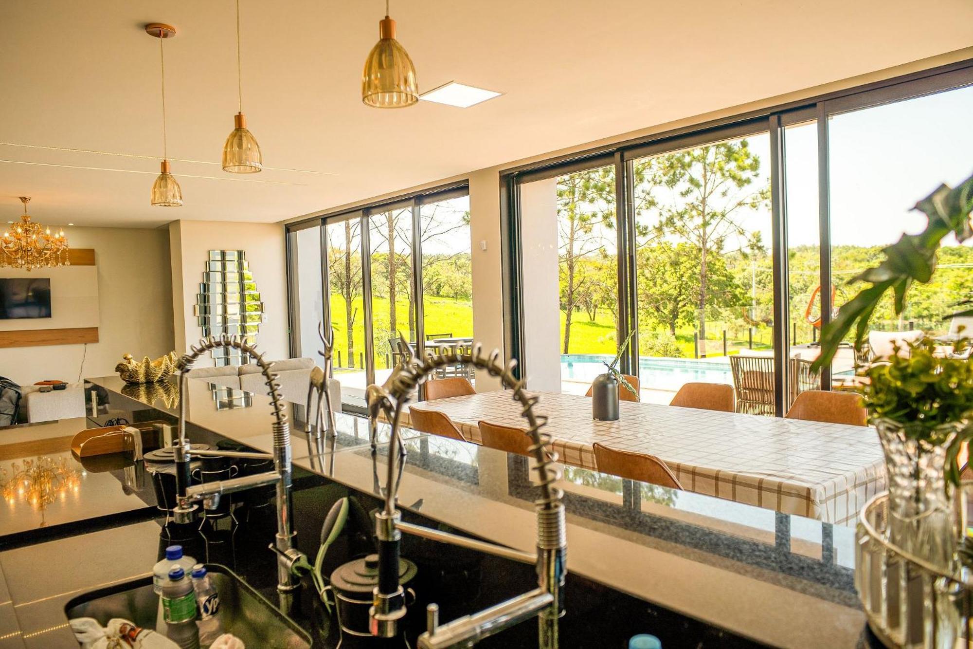 Pousada Com Piscina, Jacuzzi E Com Vista Em Capitolio - Casa Decore Ngoại thất bức ảnh