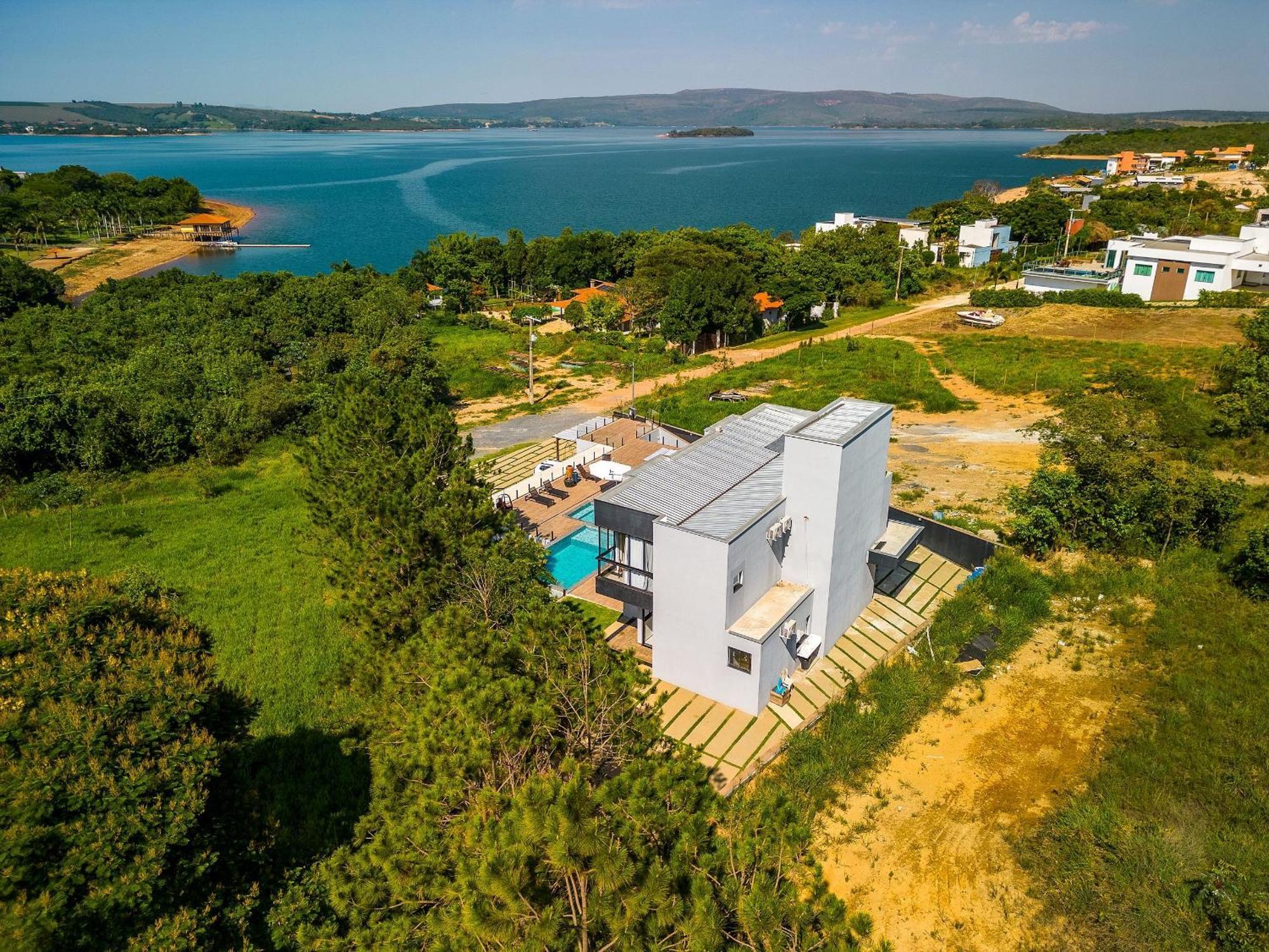 Pousada Com Piscina, Jacuzzi E Com Vista Em Capitolio - Casa Decore Ngoại thất bức ảnh